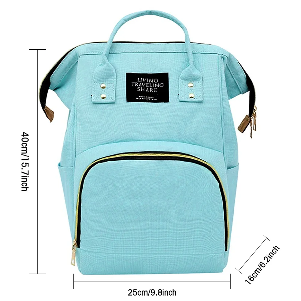 Maternity Bag Changing Mat Convenient Travel Tote Large Capacity Infant Products Mommy Backpack Food Series with Compartments