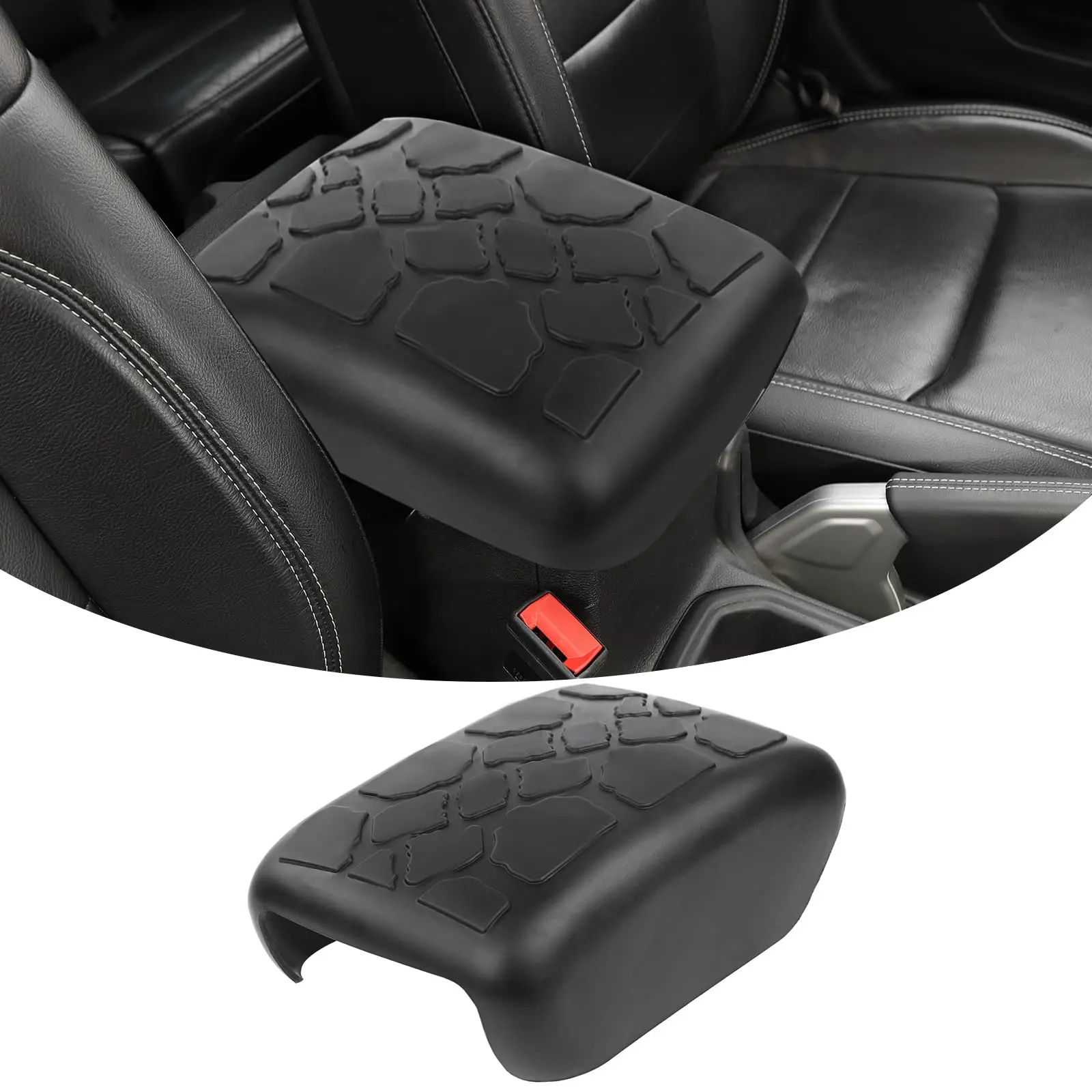 

Чехол на подлокотник центральной консоли подходит для Jeep Wrangler JL JLU и Jeep Gladiator JT 18-24 подлокотник для хранения мягкий коврик для домашних животных