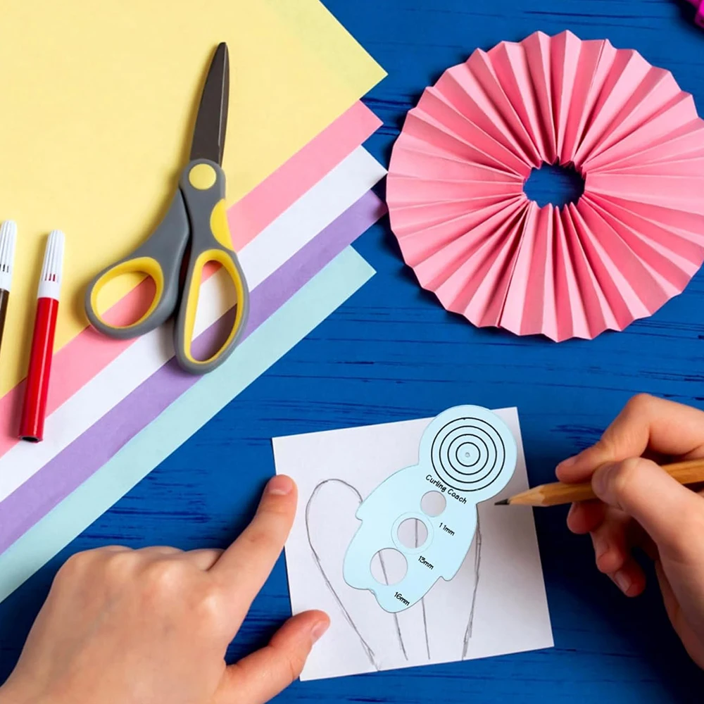 Paper Quilling Tools Scrape Rolling Curling Needle Pen Creative Hand Made Pattern Sticker Tool DIY Handmade Fittings