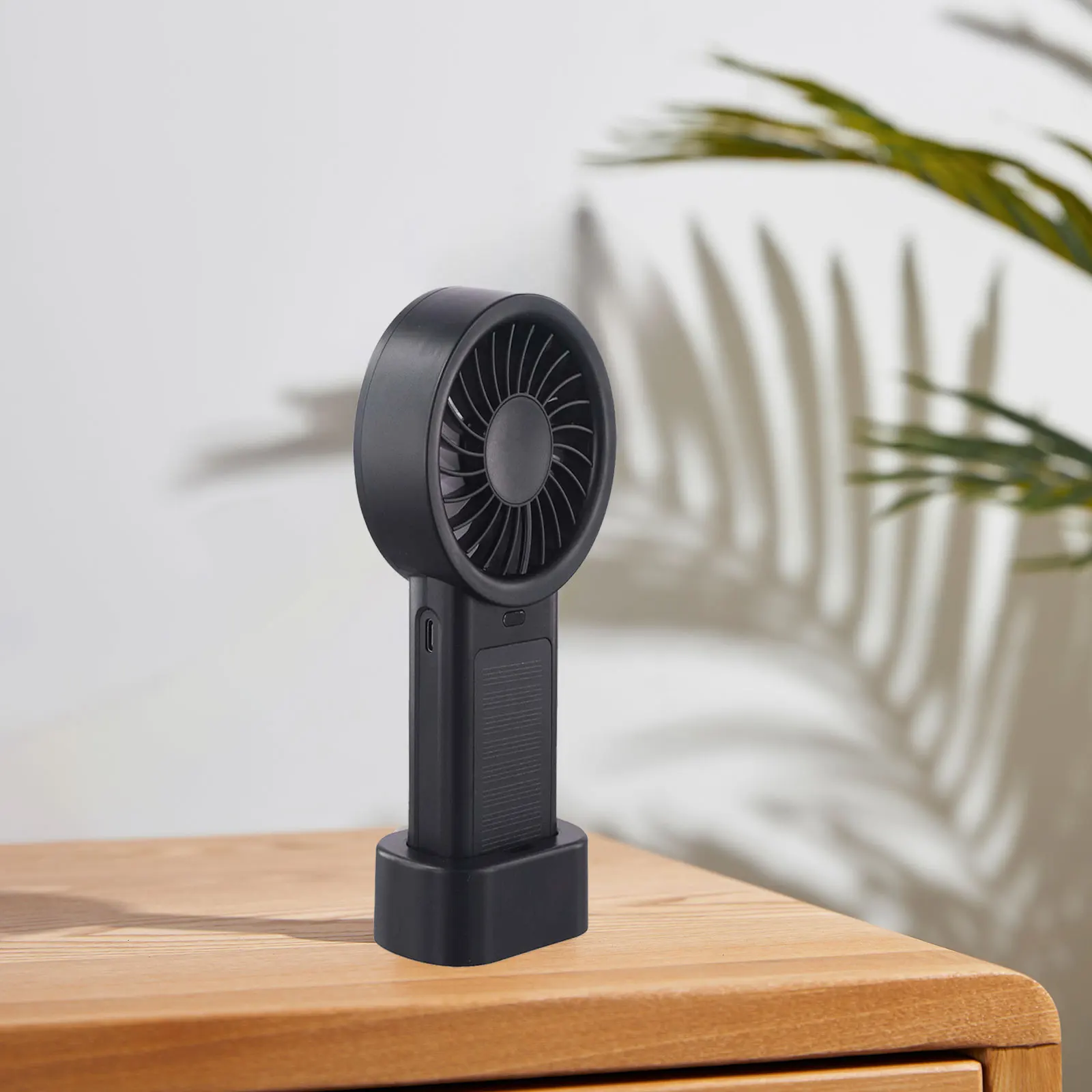 Outdoor Adventures Battery 3.7V 1200mAH Electric USB Fan Lightweight Solar Powered Fan Outdoor Cooling Lightweight And Compact