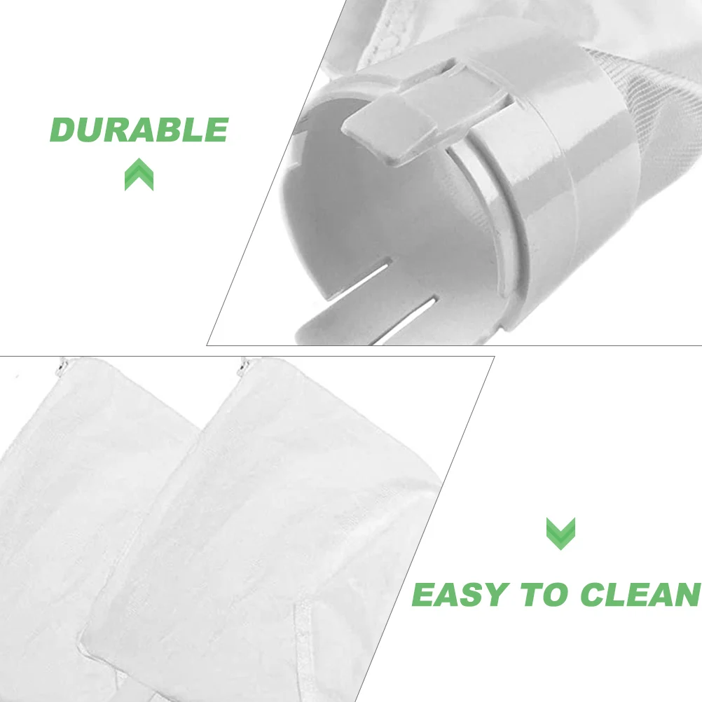 

2Pcs Swimming Pool Cleaner Filter Bags Reusable Impurity Traps Compatible 360 380 Pool Vacuum Cleaner Replacement