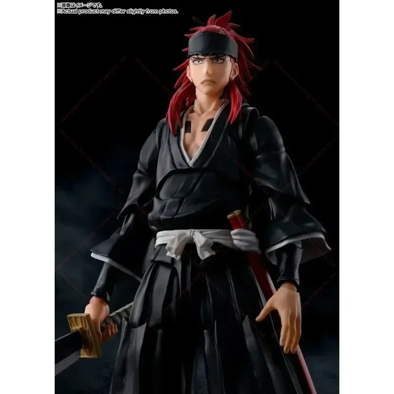 

In Stock Bandai S.H.Figuarts Bleach Renji Abarai SHF Animation Character Model Action Figure Toy Collection Gifts for Children