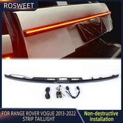 For Land Rover Range Rover Vogue L405 2013-2017 2018 2019 2020 2021 2022 Through Trunk Rear Strip Lamp Turn Signal Width Lights