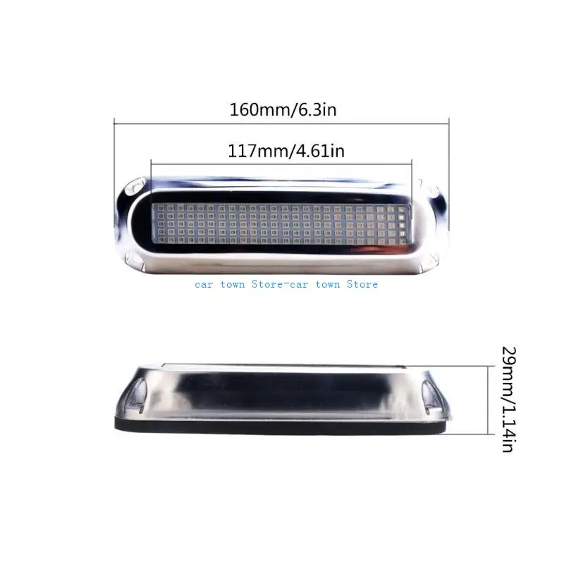 RXJE 10-30V LED Navigations สัญญาณไฟโคมไฟกันน้ำใต้น้ำสำหรับเรือทะเล