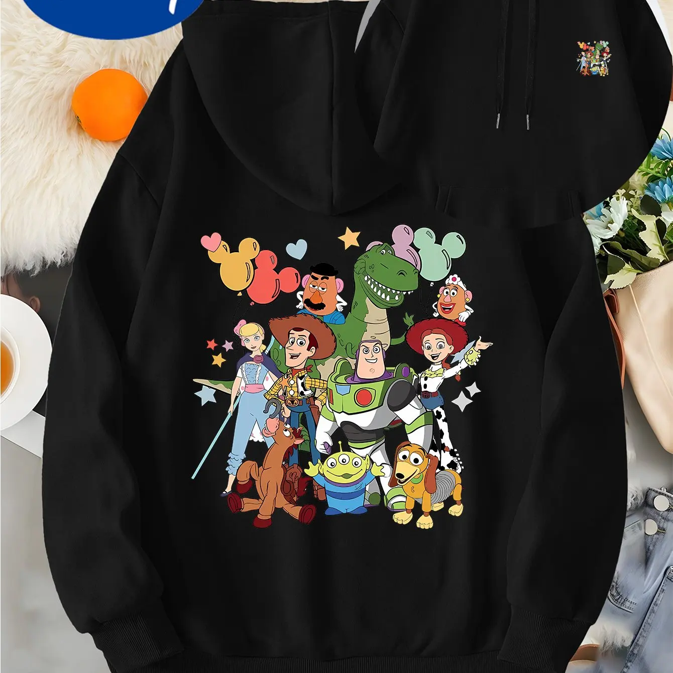 

Disney Toy Story Buzz Lightyear Pattern Men's Hoodie Autumn Winter Casual Unisex Pullover Sweatshirt Tracksuit Clothing Hoody