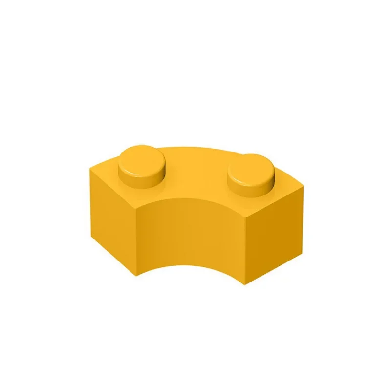 【50g】MOC Model 85080 Small Particle Interlocking  Blocks Basic  2x2 Curved Bricks 3063