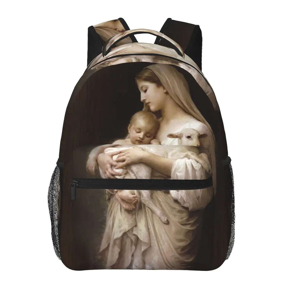 

Jesus Biblical References Backpacks Boys Girls Bookbag Children School Bags Cartoon Kids Rucksack Shoulder Bag Large Capacity
