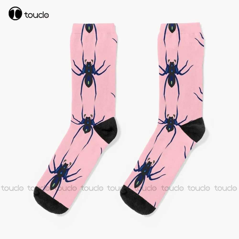 The S.P.I.D.E.R. Socks Halloween Socks Unisex Adult Teen Youth Socks Christmas Gift Custom Hd High Quality 360° Digital Print