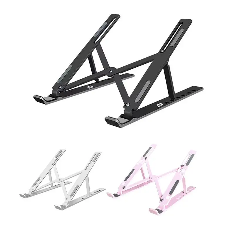 Foldable Laptop Stand Adjustable Portable Notebook Bracket Support Base ABS Holder For Macbook Air Pro Accessories Convenient
