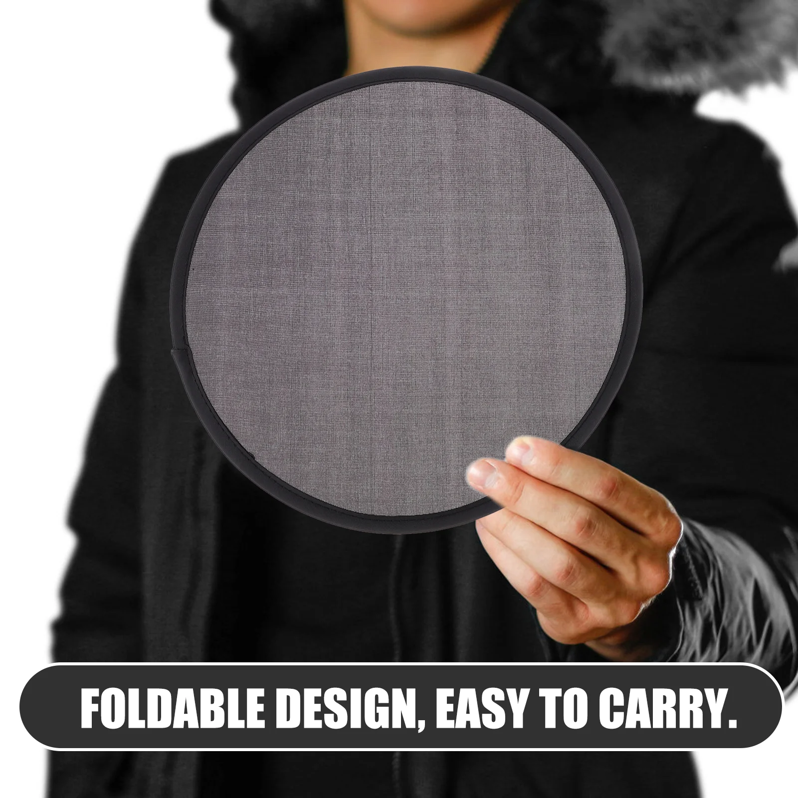 Foldable Circular Dancing Round Hand Handheld Convenient Dance Gadgets