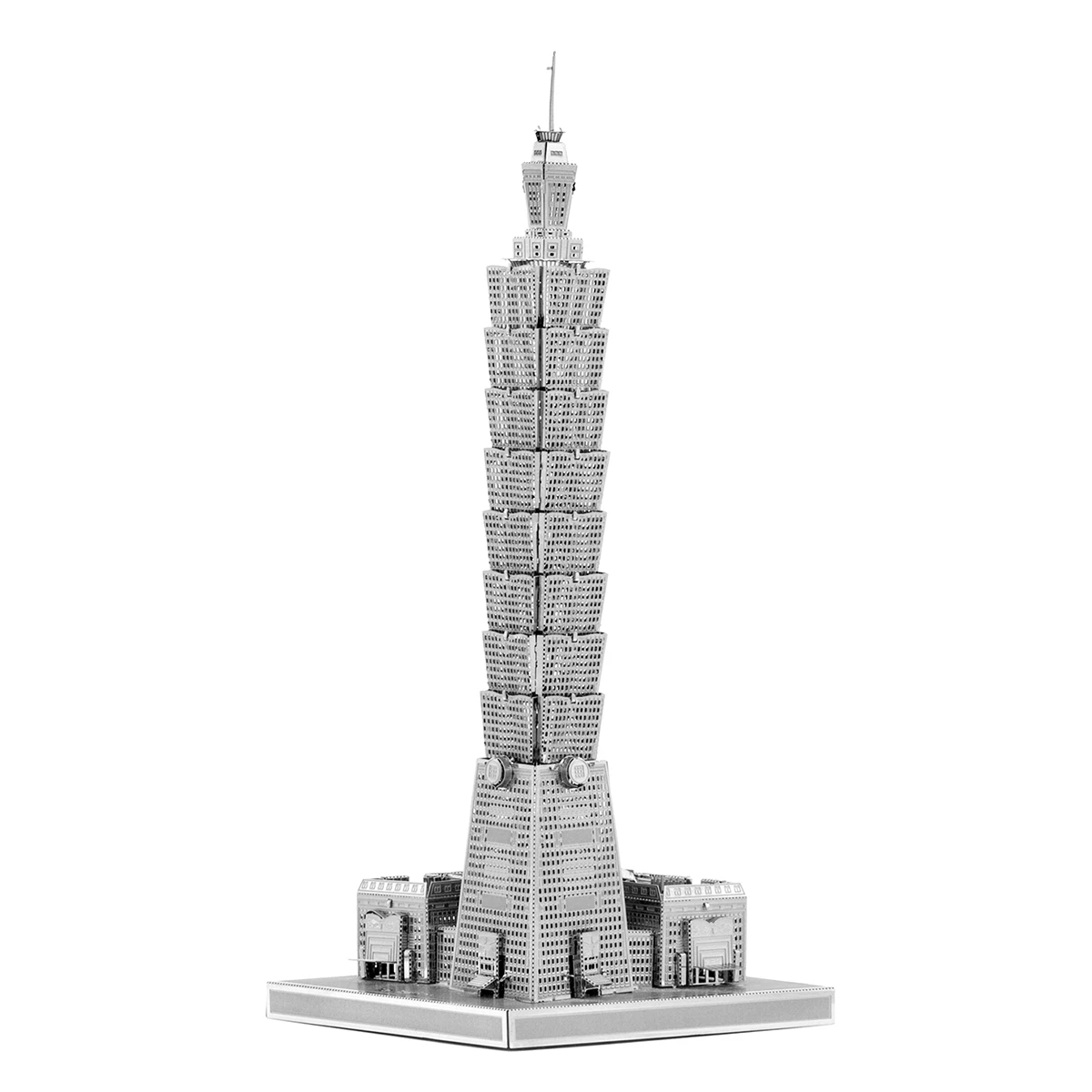 3D Metal Puzzle Model Kits DIY Laser Cut Jigsaw Toy for Children Educational Building Crafts