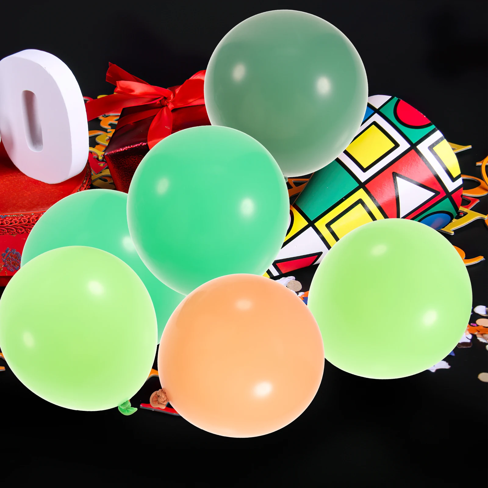 

20 Pcs Balloon Suit Birthday Party Balloons for Kids Green Wedding Decoration Jungle