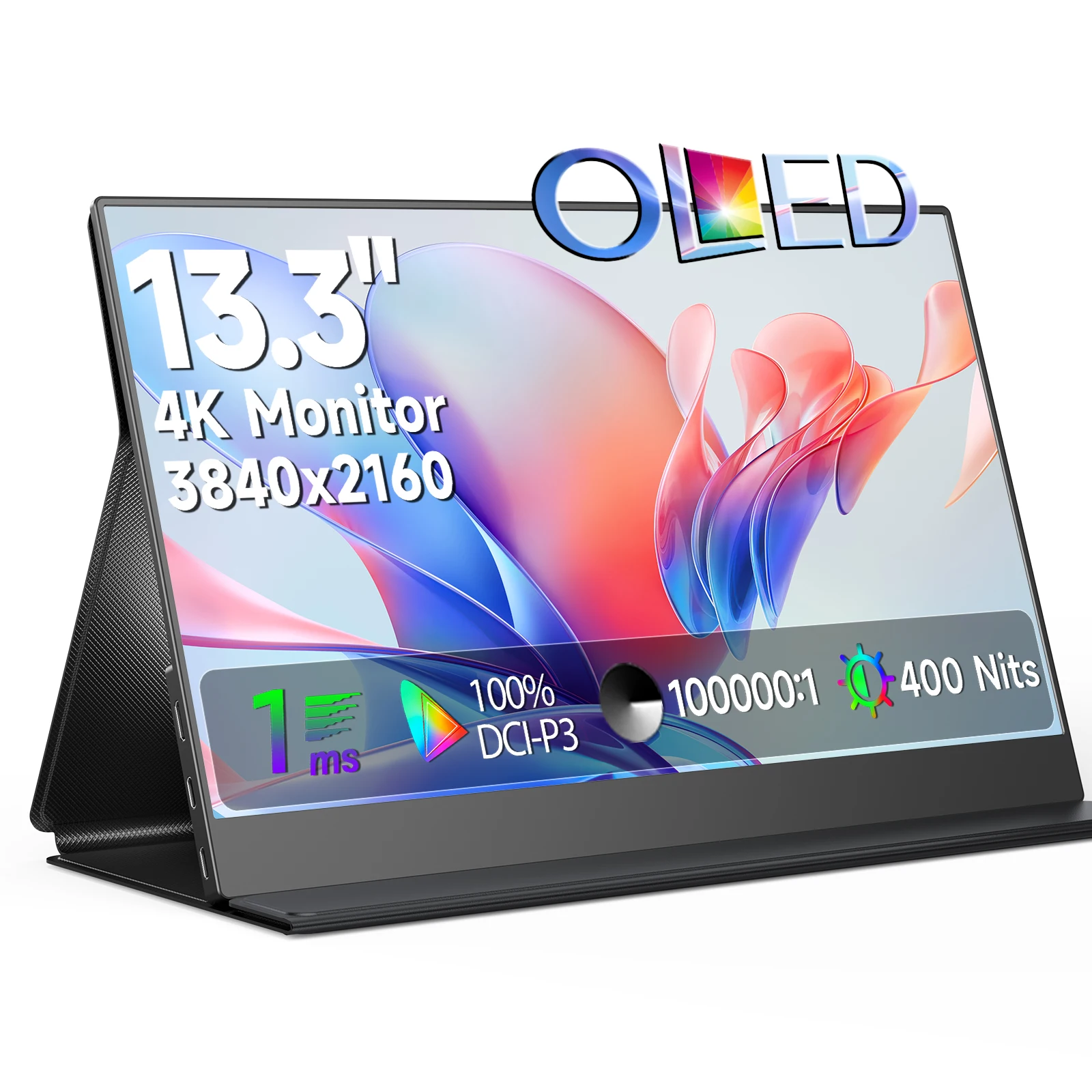 UPERFECT OLED ポータブルモニター 13.3インチ 4K 3840*2160 60Hz