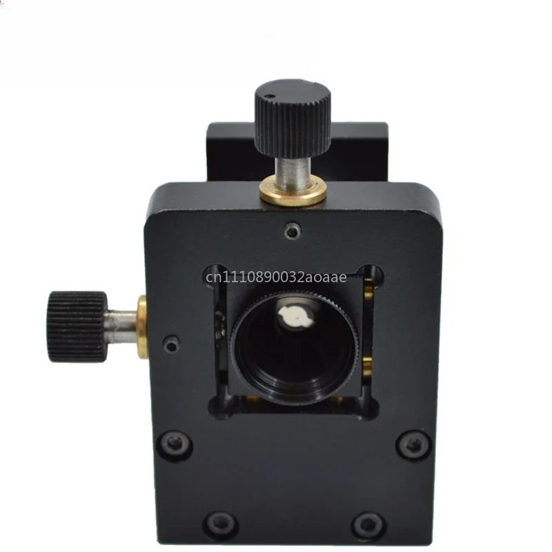 Precision Spatial Filter: Microscope Objective, Pinhole Mount, Manual Optical Mount, and Filtering Adjustment Stage