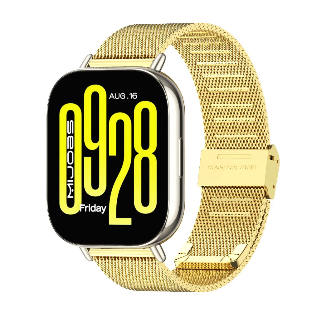 Metal Watchband For Xiaomi Redmi Watch 5 Active / 5 Lite Stainless Steel Replacement Strap Redmi Watch 5 Lite Wrist Bracelet