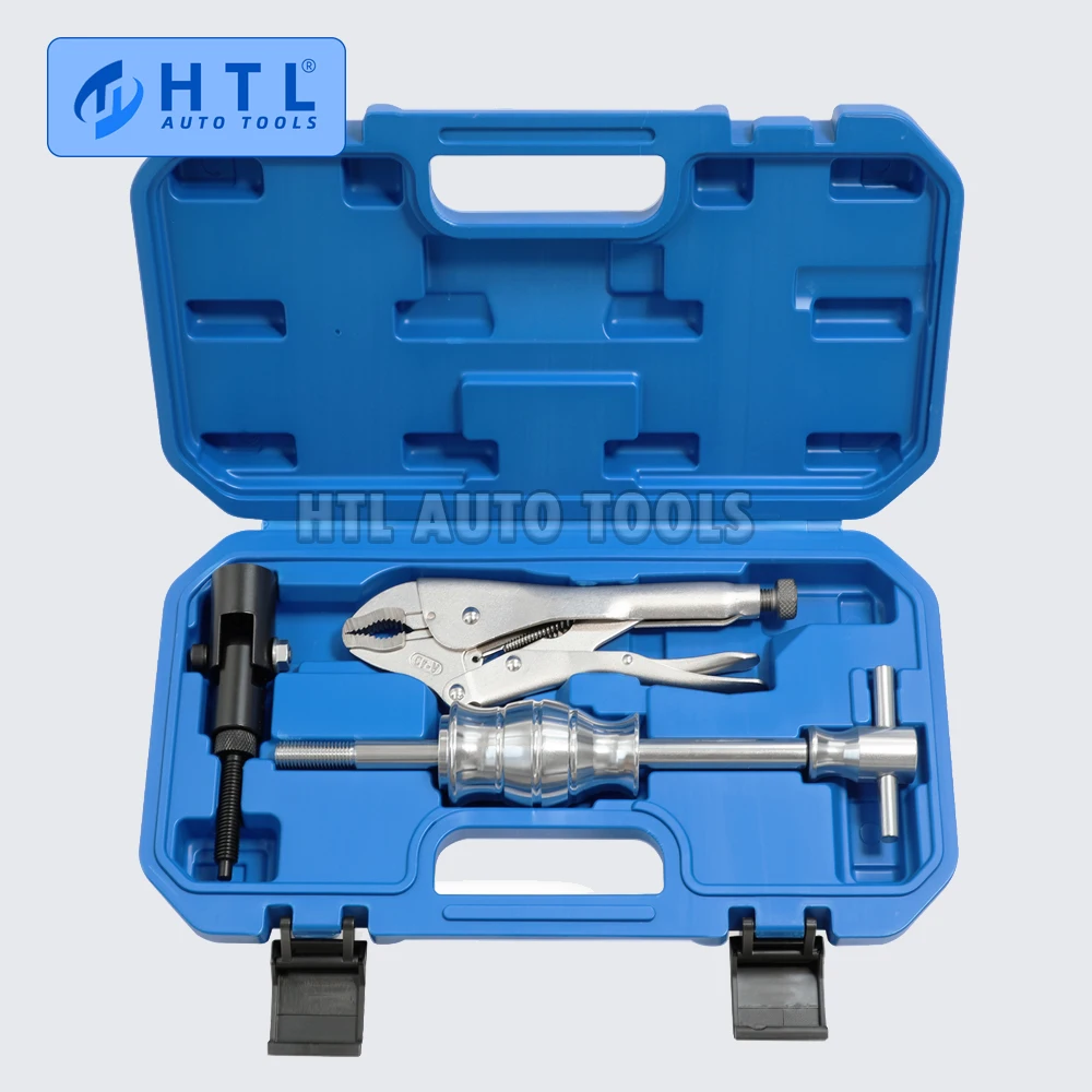 Heavy‑Duty Slide Hammer Locking Pliers Tool Kit Multi‑Function Puller Tool for Removing Rusted Bolts Nails Pins Broken Fasteners