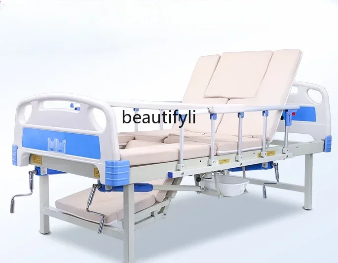 

Hospital Bed Household Nursing Bed Medical Hospital Patient Dedicated Therapeutic Bed Paralyzed Bedridden Elderly Family Use