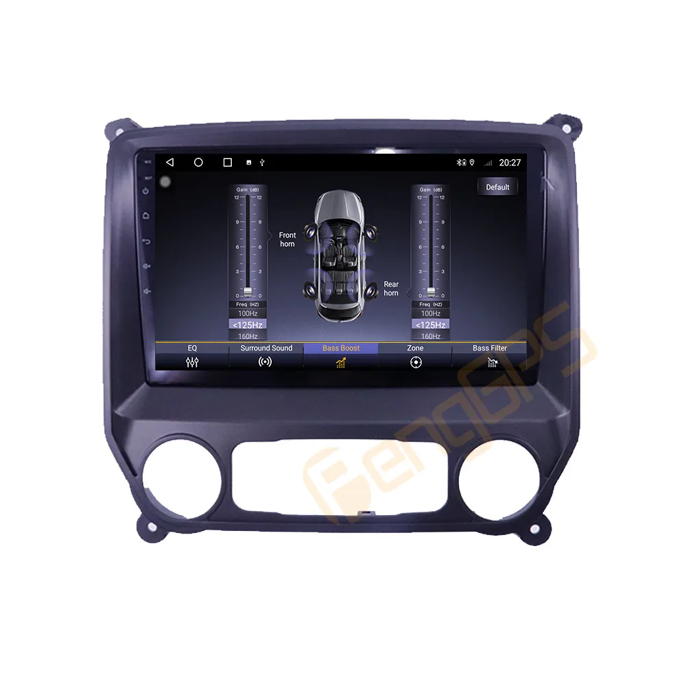 لسيارة شيفروليه سيلفرادو جي إم سي سييرا عبر VIA Vtrux شاحنة 2014-2018 راديو سيارة أندرويد 2Din استقبال ستيريو Autoradio وحدة الوسائط المتعددة