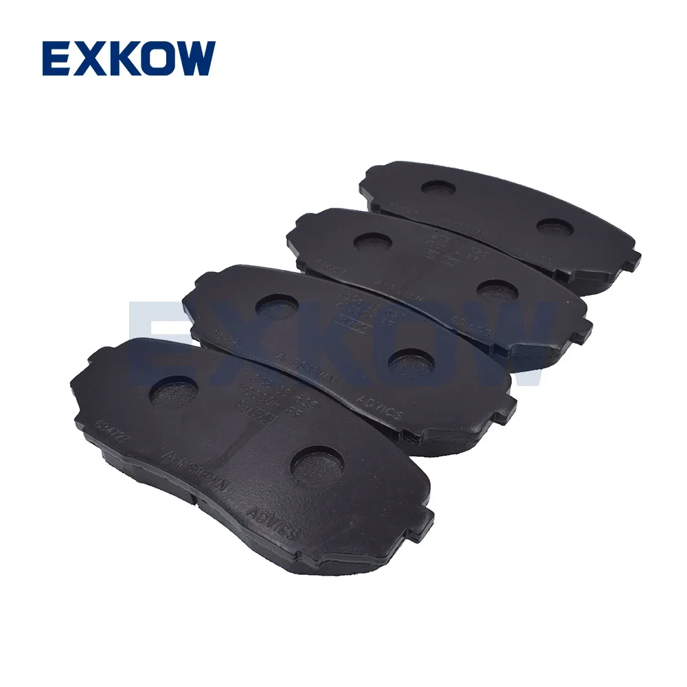 Front Rear Brake Pad Set for Mitsubishi Pajero Montero Sport III 2015- Challenger Nativa 4605B541 4605A783