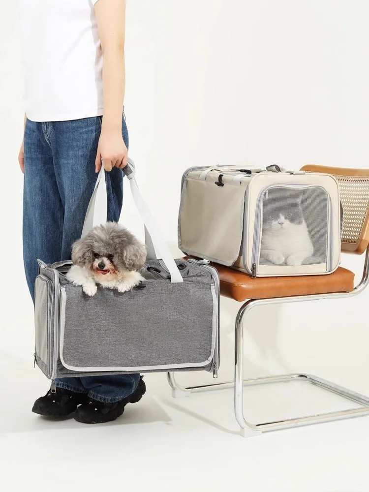 Cat Bag Outgoing Portable Breathable Portable Pet Outgoing Bag Small Dog Cat Outgoing Car Pet Bag