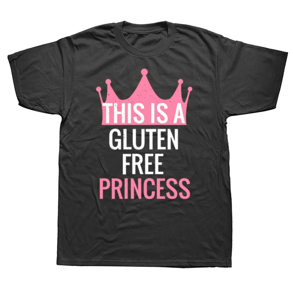 

Funny Gluten Free Joke Graphic T Shirts Men Women Pure Cotton Humor Streetwear Tee Shirt Short Sleeve Unisex Loose Clothing