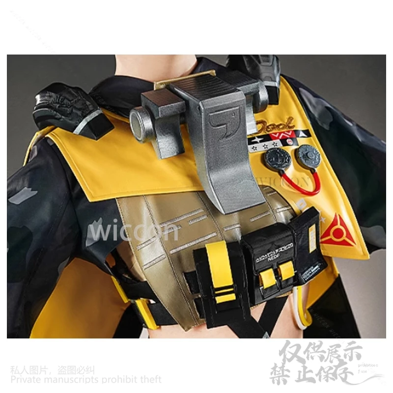 Anime Oboles Squad Trigger Kostuum Voor Game Zenless Zone Nul Cosplay Props Bril Sexy Jirai Kei Uniform Voor Meisjes Aangepaste