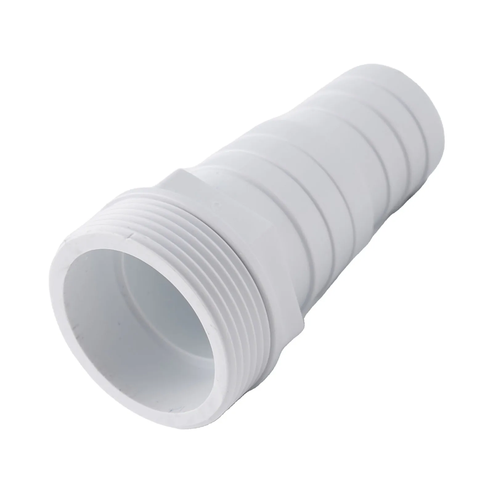 ABS 1.5 Inch Thread Spare Hose Nozzle For Swimming Pool Hoses With Diameter 32-38mm For SPX1091Z7/SPX1091Z4 9.5*4.5*3 Cm White