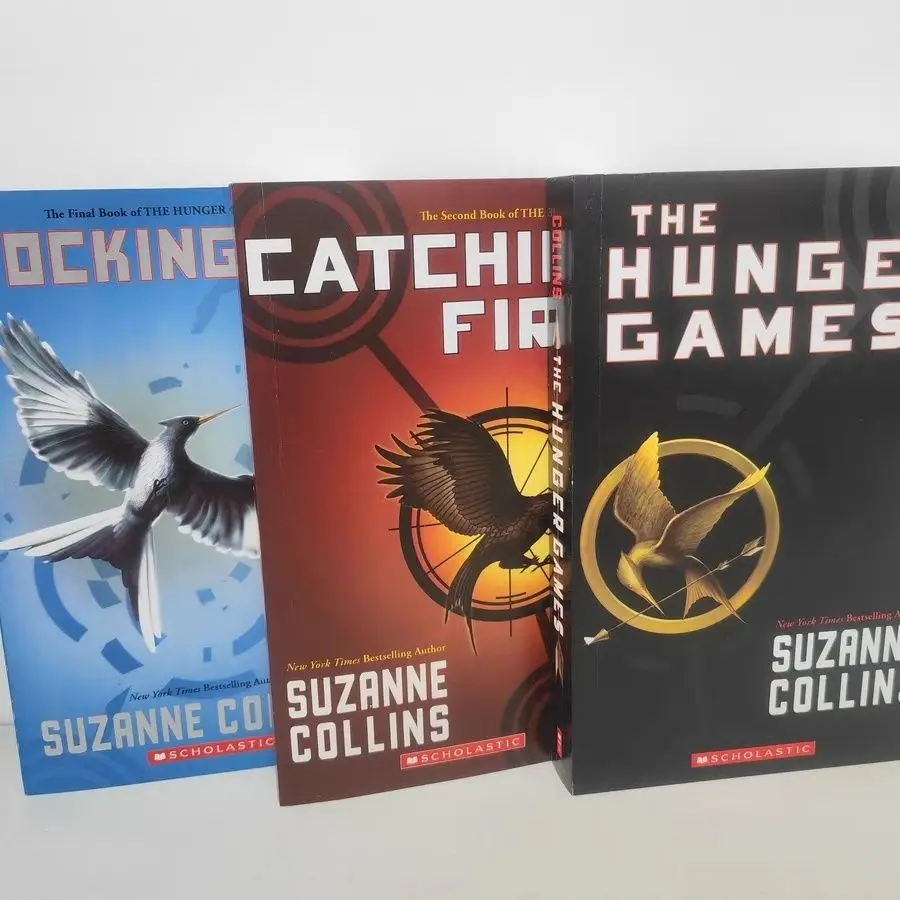 Hunger Games bahasa Inggris asli 1-3 Set dari 3 The Hunger Games trilogi buku bahasa Inggris Novel Buku