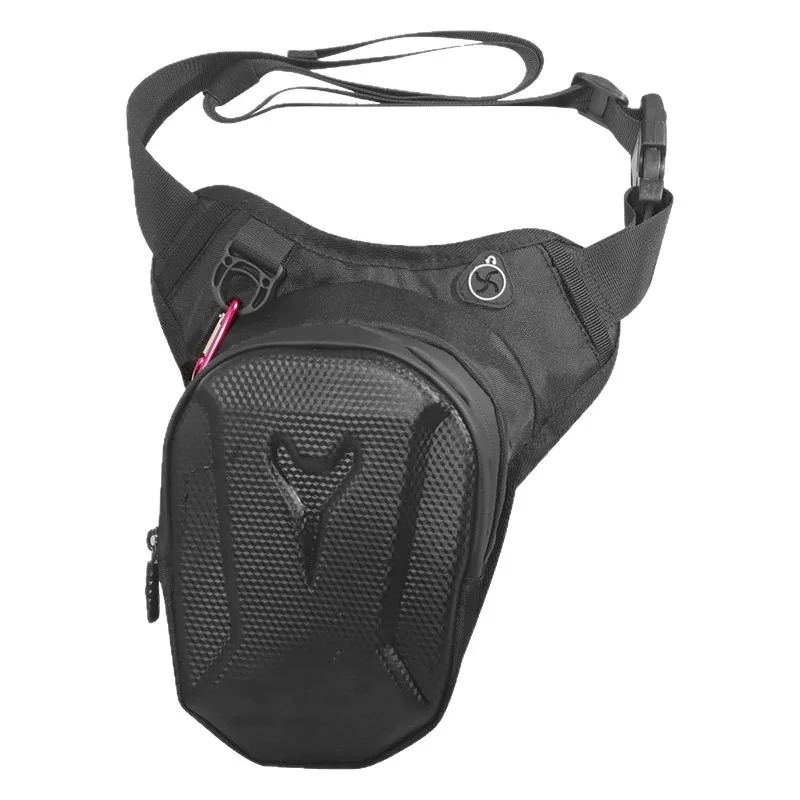 Bolsa para pierna de motocicleta negra, impermeable, para ciclismo, bandolera, equipo de motocicleta, 1 ud.