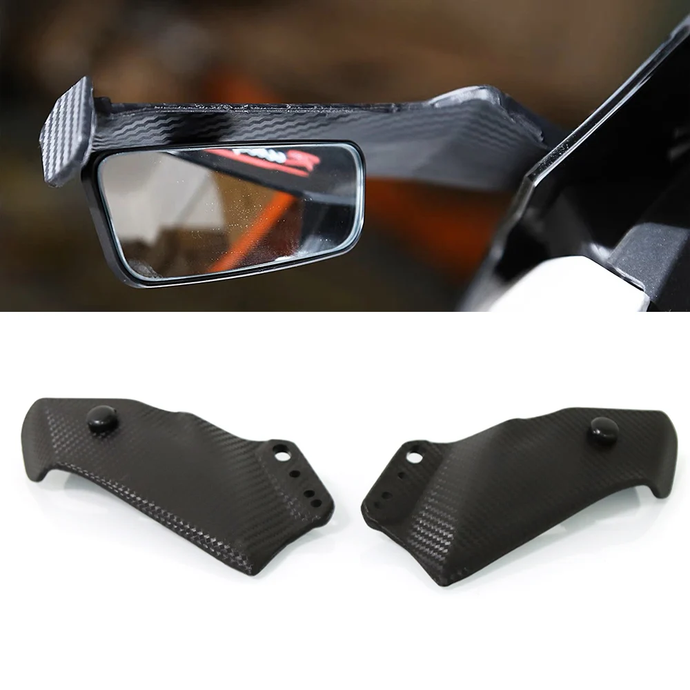 For HONDA CBR650R CB1000RR CBR600RR CBR250R CBR600F4 Motorcycle Side Winglet Kit Spoiler Fairing Rear View Mirror Fixed Wing Kit