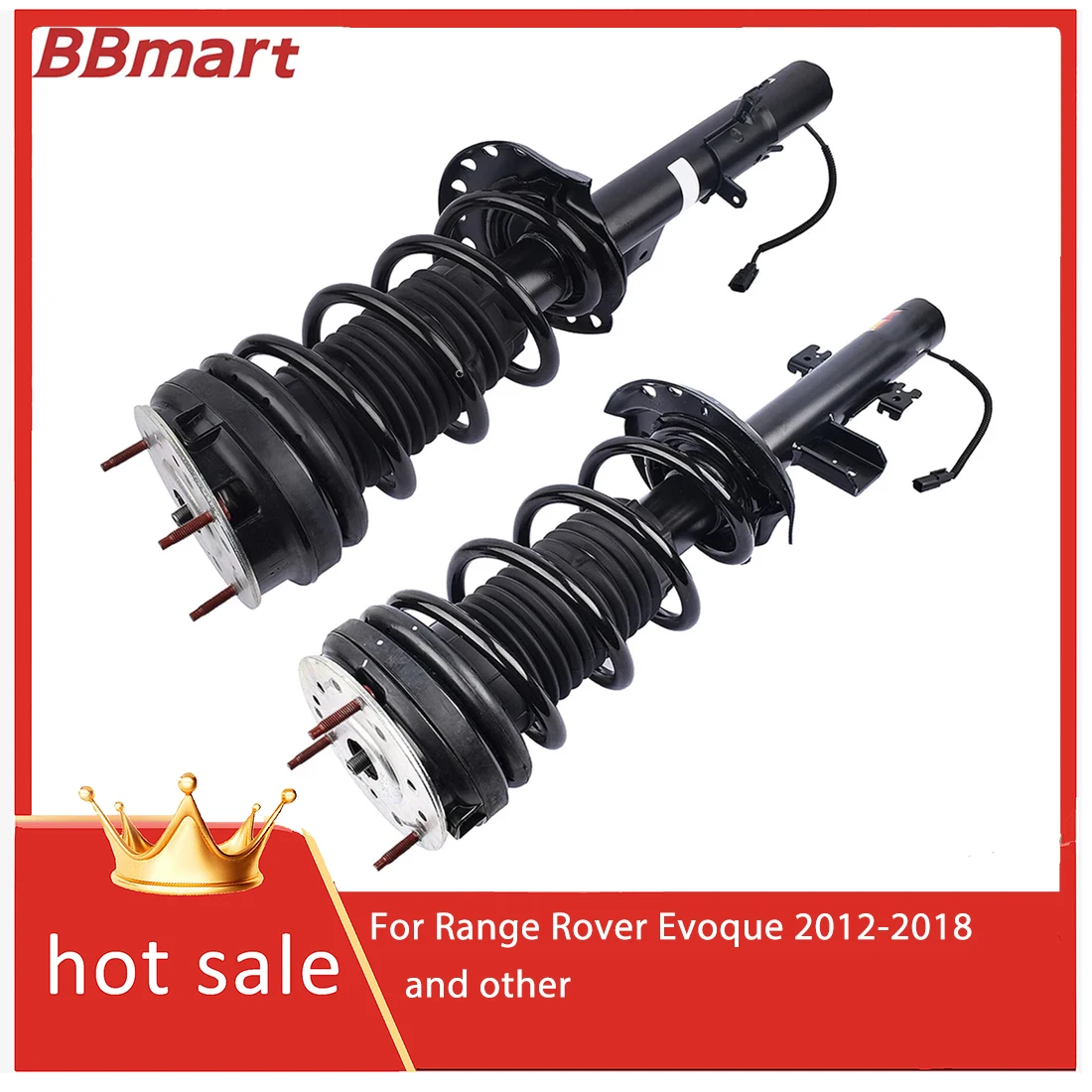 

LR024440, LR024447 BBmart задние левые и правые амортизаторы индуктора в сборе для Range Rover Evoque 2012-2018 и других.