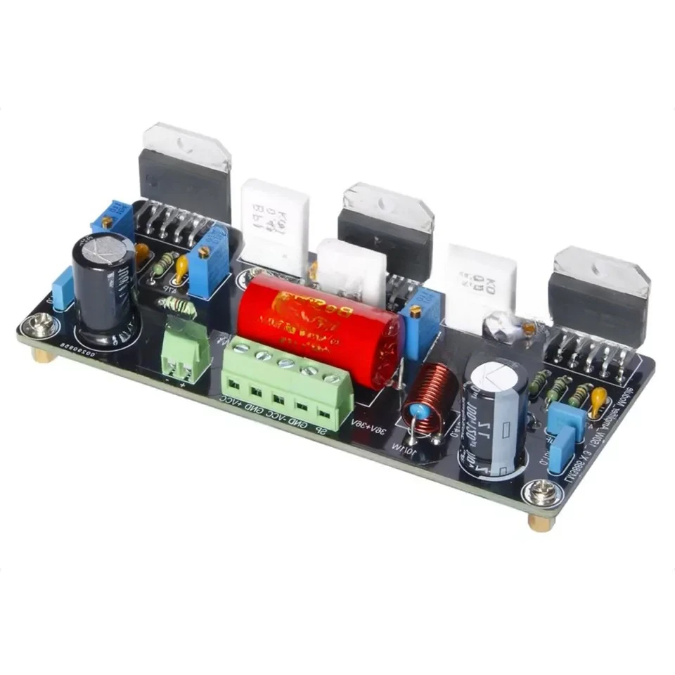 Adapted for LM3886 X 3 Parallel 150W Pure DC Mono Amplifier Board Assembled