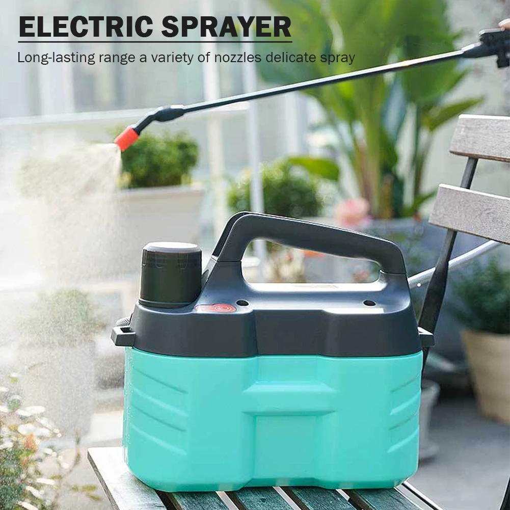 

5L Sprinkler Electric Sprayer Agriculture Tools Watering Can Atomizing Watering Bottle Water Sprayer Rechargeable Garden Sprayer