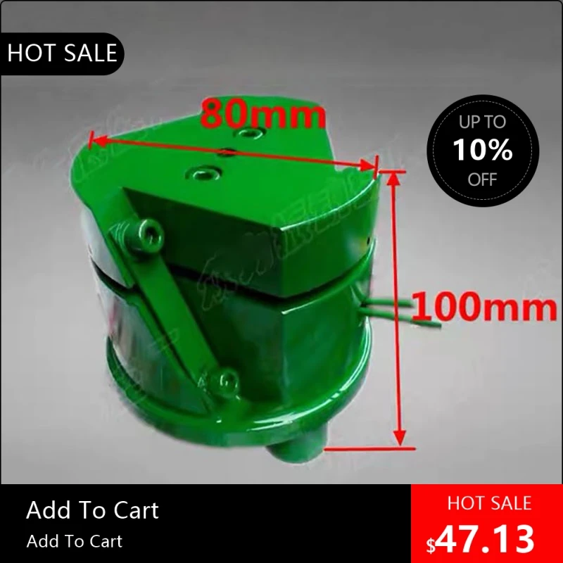 818003 Useful 80# Vibration Plate Base Precision Vibration Plate Power Source 220W  For Diameter 80-100MM Aluminum