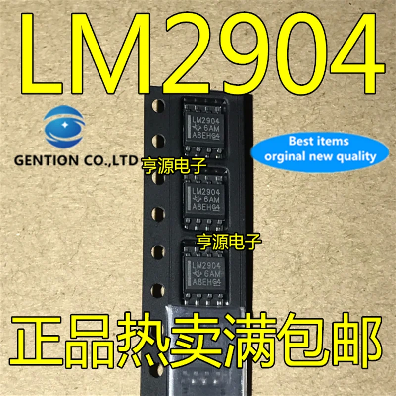 50Pcs  LM2904DR LM2904DT LM2904 SOP-8 Two way universal operational amplifier in stock  100% new and original