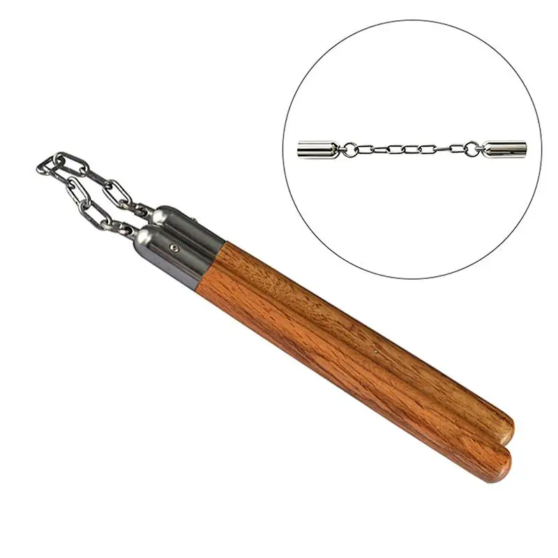 Edelstahl-Nunchaku-Drehverbindungskette, verschleißfest, für DIY-Kampfsport-Training, Ersatz-Zubehör – Detail 2