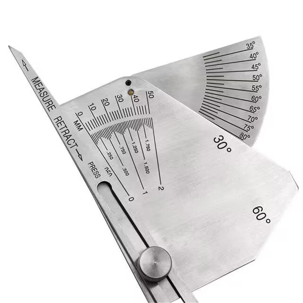 Skew-T Fillet Weld Gauge WELD CALCULATOR Welds Measurement Method of SkewedJoints Fillet Weld Gauge Gage Tool