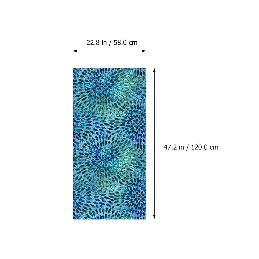 Bathroom Glass Protective Film Privacy Window Cling Adhesive Decal Decals Pvc Sticker Shower