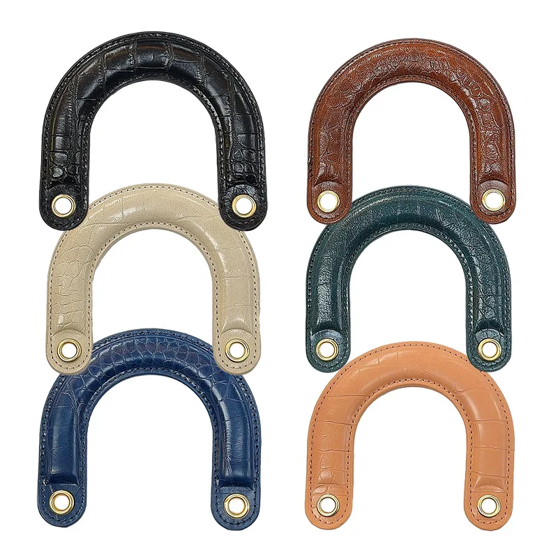 

1PCS Bag Handles Detachable PU Leather Handbag Short Bag Strap Handmade Purse Handles Replacement Belt DIY Accessories