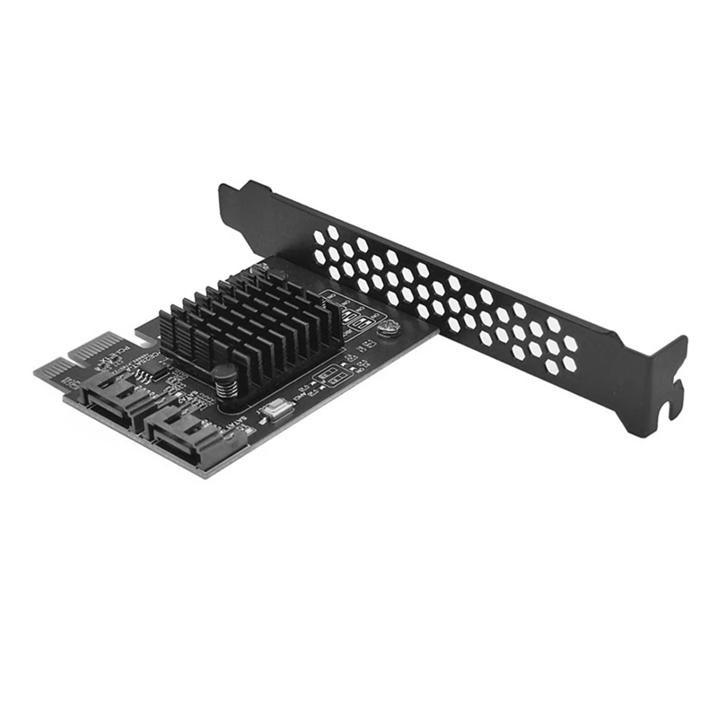 Tarjeta de expansión PCI-E a SATA3.0 de escritorio, adaptador de 6G, color negro, 12x6,8x5,4 cm, RAID0/1/SPAN, 1 unidad