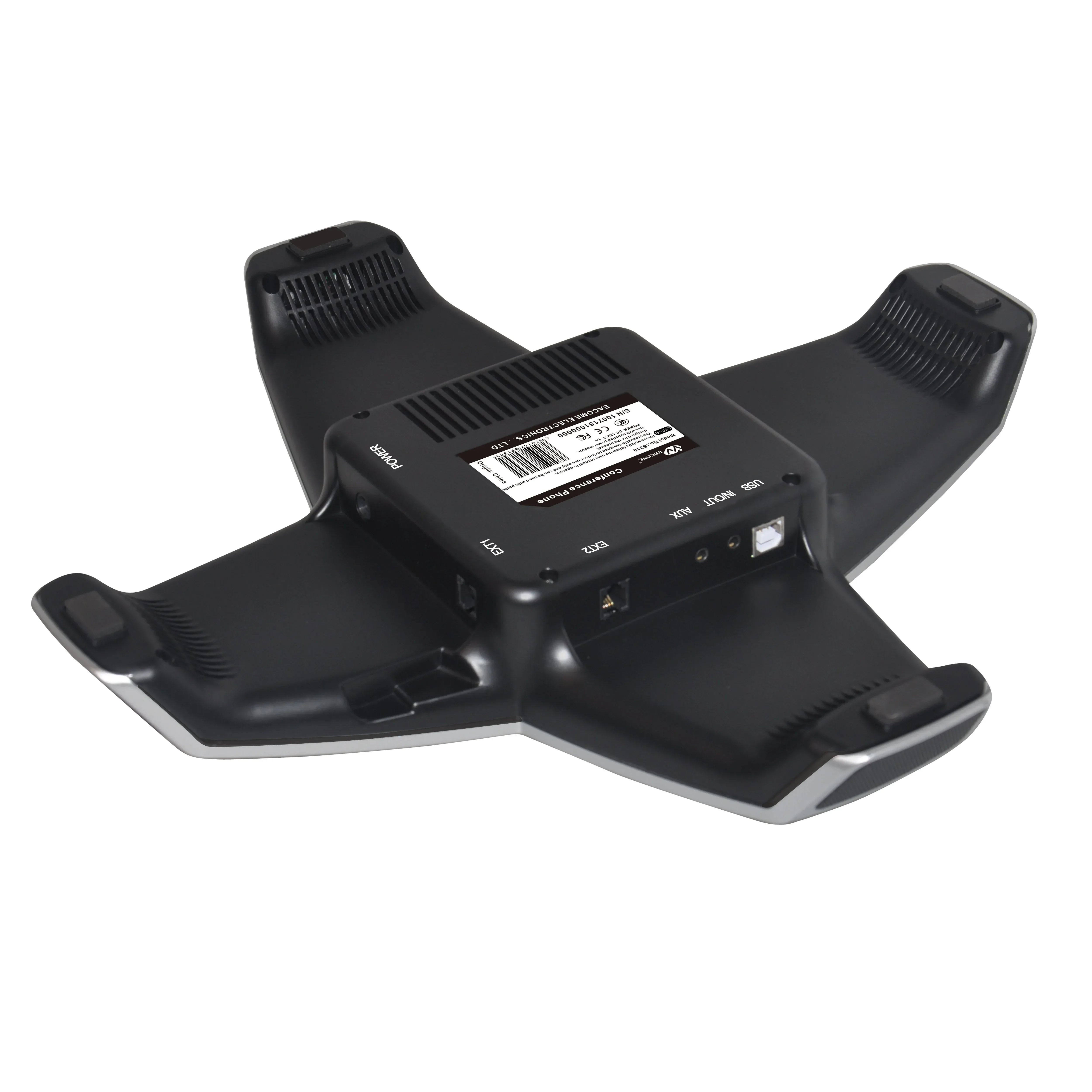 

Best 360 Omnidirectional Wireless Speaker Audio Pickup Web Conference Speakerphone Mobile Phone Black Gift Computer Microphone