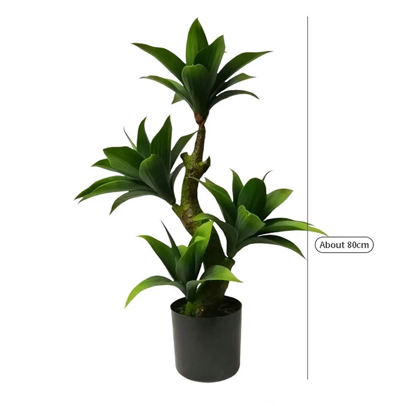 Large Artificial Green Plants, Tequila Plants, Potted Plants, Real Touch, Tequila, Pseudo, Home, Garden, Office Decoration