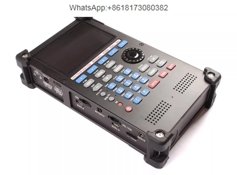 KC908U handheld monitoring receiver airport intercom test signal demodulation 4GHz spectrum analyzer