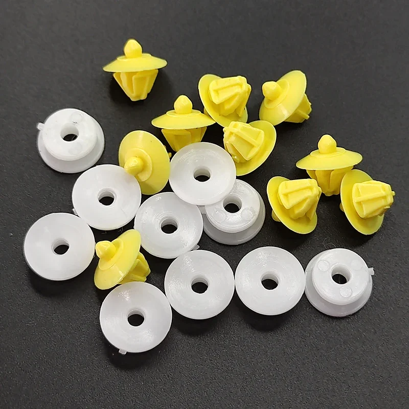 50Pcs Car Interior Door Card Panel Plastic Rivets Clips Auto Fasteners For 7703077250 Clio Megane Scenic Twingo For Renault 8mm