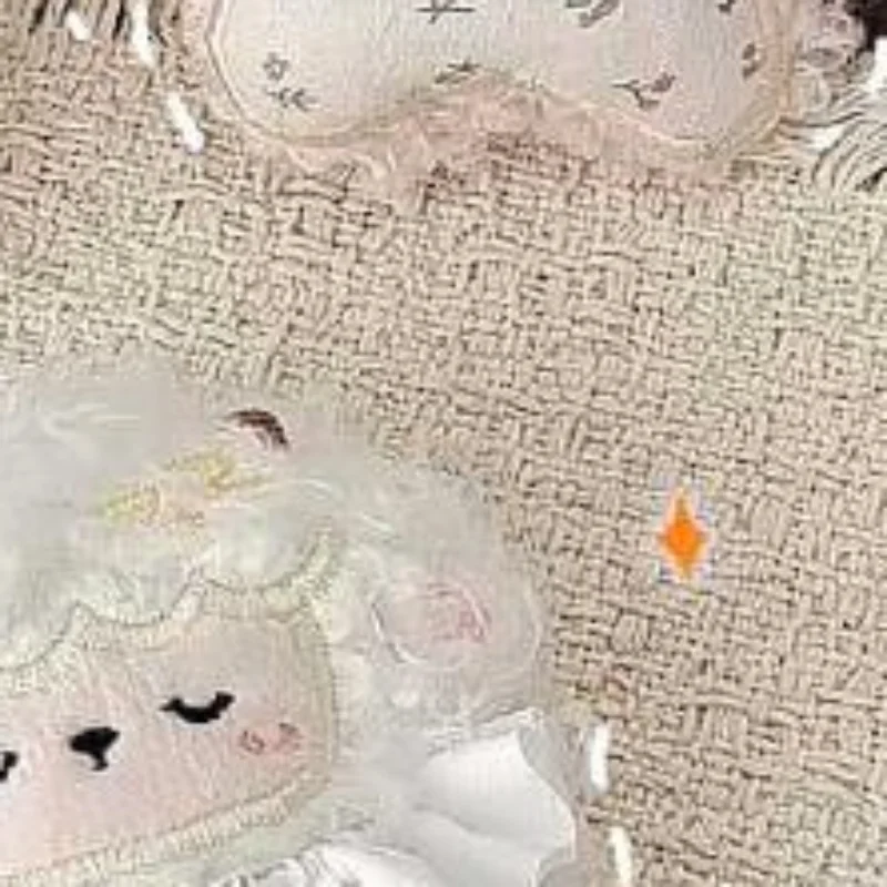 Fashion Cute Sheep Doll Pendant Creative Pretty Curly-haired Lamb Keychain Purse Charm For Students Girls