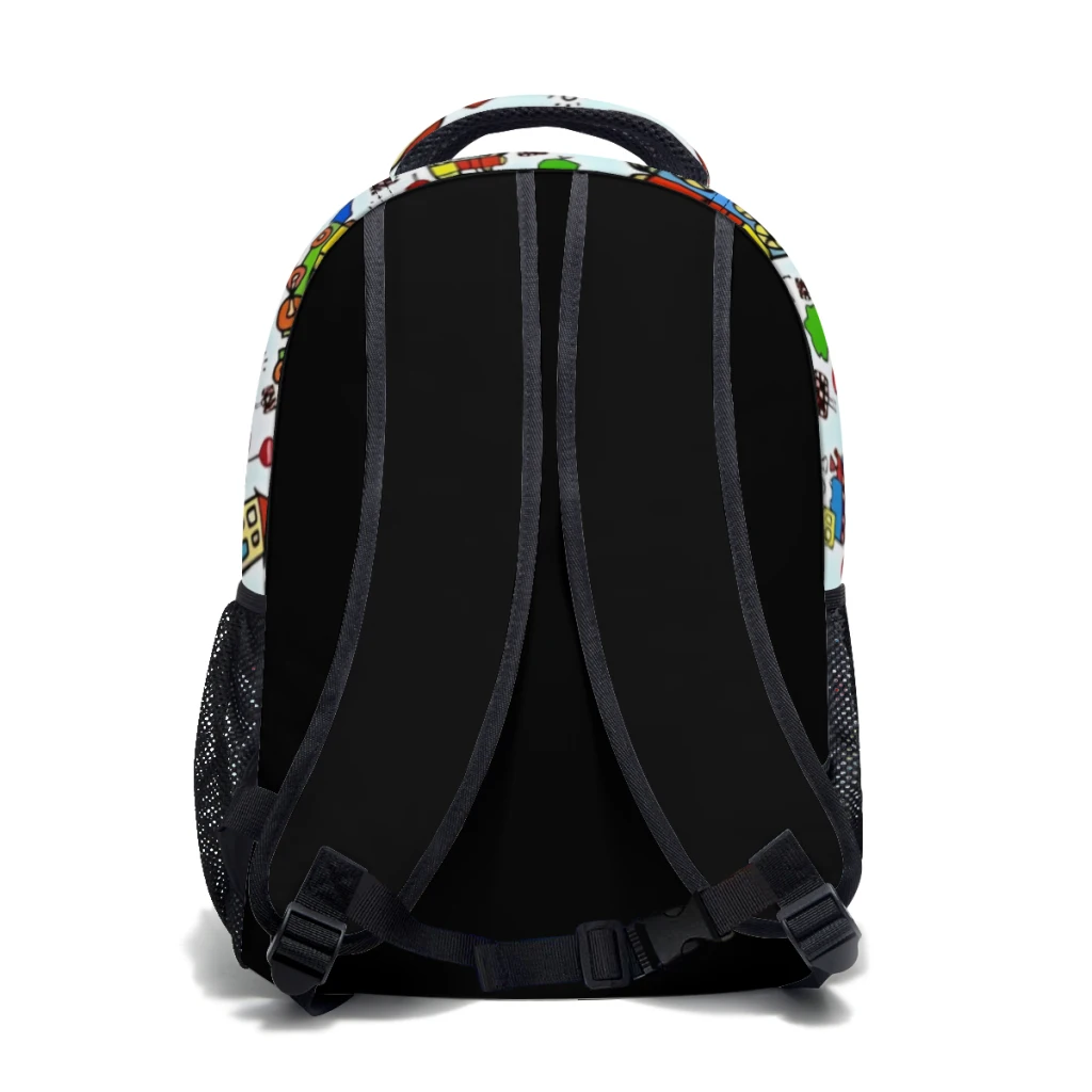 Nieuwe Modieuze Schattige Treinen Rugzak Tas Grote Capaciteit Trendy Boekentas Multi-Pockets Verstelbaar 17Inch