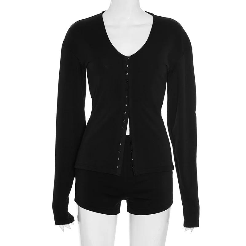 セクシーなブラウストップと上品なツーピースパンツセット、パーティーコーデ、レディースショートパンツ、2025秋冬服、エレガントなツーピースパンツセット