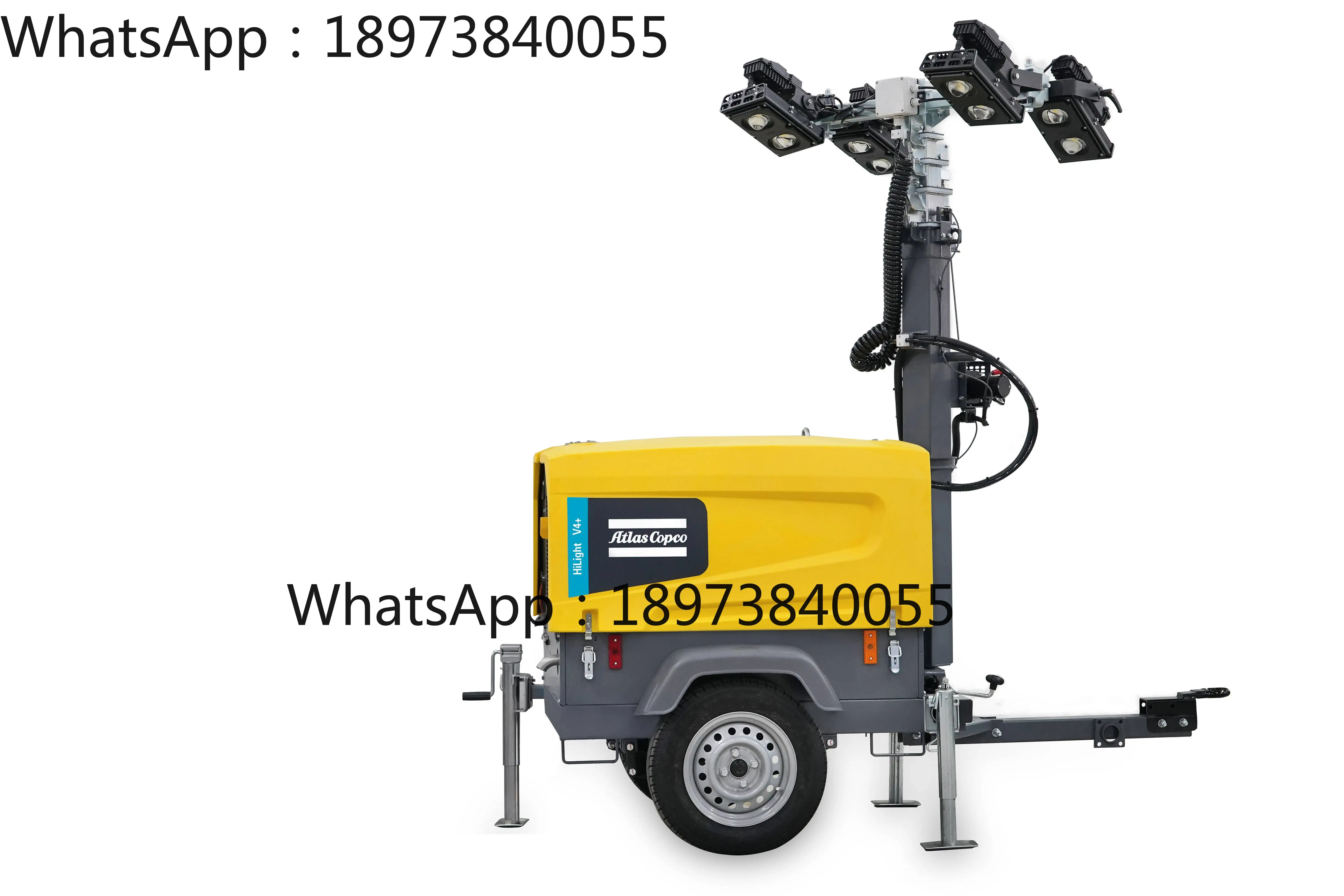 Atlas Copco portable Mobile light towers with LED Technology V5 V5+ Led Light Tower Hilight