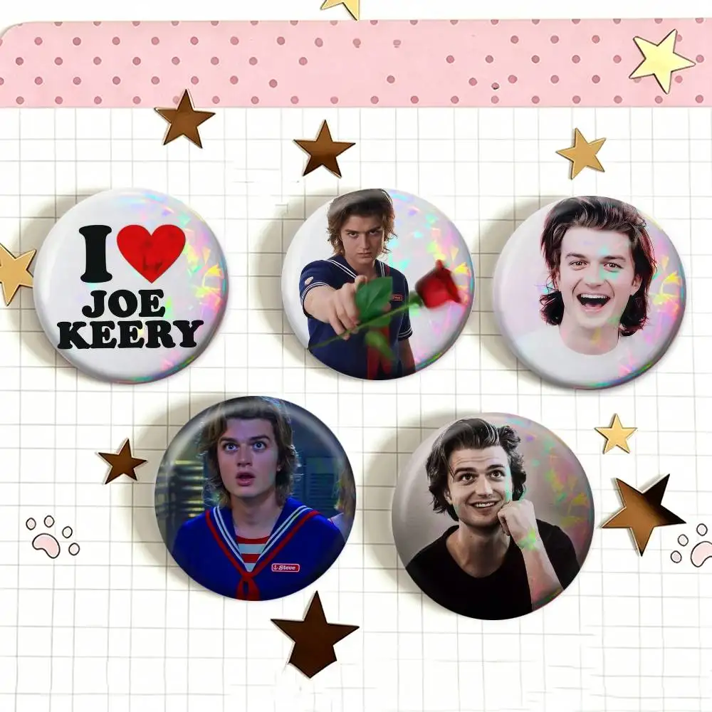 Actor J-oe cool K-eery   Badge 25 32 44 58 75 mm Round Fans Collect Friends Gifts Brooch Souvenir