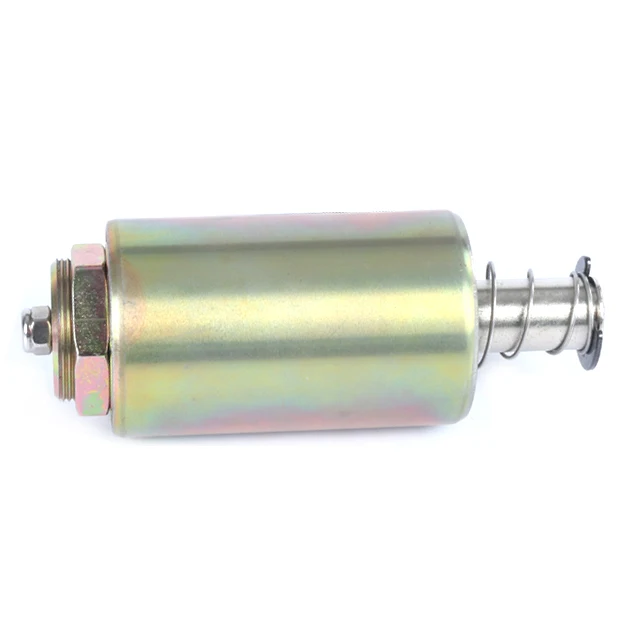 TU3862 Dc Mini Linear Push Pull Solenoid 20mm Long Stroke 12v 24v Tubular Solenoid